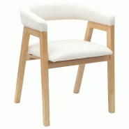Chaises de salle à manger 2 pcs Naturel 54 x 57 x 73 cm Modèle Atlas Prestige Plus - 8721359374599
