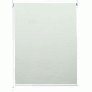 Décoshop26 - Store enrouleur de fenêtre occultant protection solaire store à tirage latéral 70x230cm opaque crème 04_0004459 - beige 3000465332699
