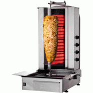 Grill électrique Döner Kebab Gyros 4 brûleurs 80 kg DUKE4-N_0