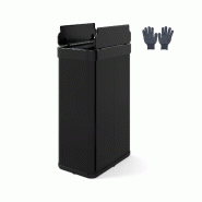 Helloshop26 - Poubelle automatisée 60L 40 x 26,5 x 76,5 cm capteur de mouvement fermeture douce design moderne en acier inoxydable 20_0019114 - 30002 Helloshop26 - Poubelle automatisée 60L 40 x 26,5 x 76,5 cm capteur de mouvement fermeture douce design moderne en acier inoxydable 20_0019114 - 30002