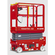 Nacelle élévatrice - hauteur de travail 5,6 m - ES0607DC-XD