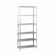 SimonRack Étagère métallique avec vis 2000x900x400 mm, 6 niveaux, point de flexion 100 kg, Gris - Comfort - métal 8425437064456