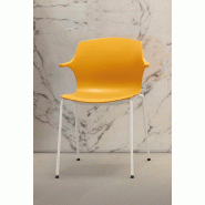 Chaise polyvalente Frill - Mobel Linea. - Orange_1