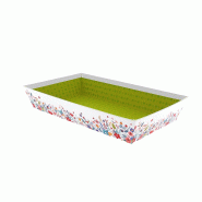 Corbeille carton rectangle Primavera 33x20 - Corbeille carton rectangle Primavera 33x20 -