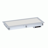 Element encastrable plaque chauffante vitrocéramique 5/1 - blanc - 7495.0260 Element encastrable plaque chauffante vitrocéramique 5/1 - blanc - 7495.0260