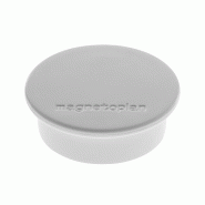 Magnetoplan Discofix aimant rond "color", gris - gris 1662001