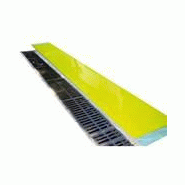 Plaque d'obturation rectangulaire réutilisable - 200x100 cm et 300x45 cm - Polyuréthane souple