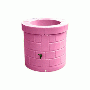 PLAST'UP ROTOMOULAGE Puits récupérateur d'eau de pluie 340l - ROSE - rose 0669014881526