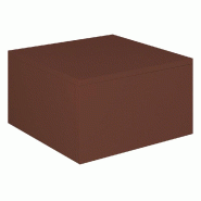 Podium pour mannequins Vertigo lie de vin 45x45x25cm