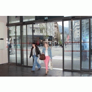 Porte piétonne optima 150 / extérieur / commande manuelle_1