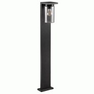 Potelet extérieur IP44 avec détecteur crépusculaire - 1x E27 max. 40W - Noire - Trio - Ardila - noir 4017807564099