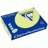 Ramette de 500 feuilles papier 80g format A3 TROPHEE CLAIREFONTAINE Ramette de 500 feuilles papier 80g format A3 TROPHEE CLAIREFONTAINE