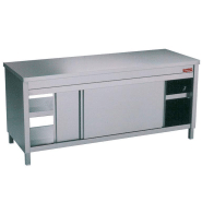 Table sur armoire neutre traversante centrale - 1200x700x880/900 mm - TAP127/U Table sur armoire neutre traversante centrale - 1200x700x880/900 mm - TAP127/U