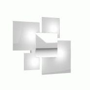 Top light Plafonnier moderne 1088/45-BI Verre Blanc 4xG9 - blanc 8057094702824