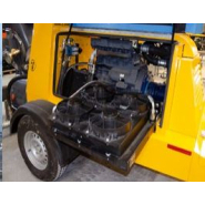 Transporteur de chape HD50 avec réservoir de mélange de 260 litres