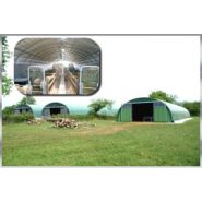 Tunnel d'élevage 9.30 adapté à tout type de productions ovines, caprines ou bovines.