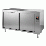 Armoire bas maintien chaud inox 700 longueur 1600 - P7452.0006