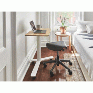 Bureau d'appoint réglable Float Mini sur patins ou roulettes