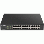 D-Link DGS-1100-24PV2 24-Port PoE Gigabit Smart Switch - noir DGS-1100-24PV2/E