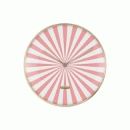 Horloge en métal Candy Swirl Dome rose Karlsson - rose 8714302751288 Horloge en métal Candy Swirl Dome rose Karlsson - rose 8714302751288
