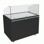 ITALCONCEPT L2G Meuble Pizza Chauffant 120°C Ouverte Dessus Inox, 860  x 1125  x 1000 mm - 3616350152862