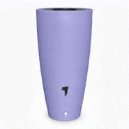 PLAST'UP ROTOMOULAGE Récupérateur d'eau conique ros'eau 2-en-1 - LAVANDE - violet 0750122561841