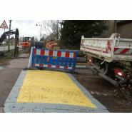 Pont lourd modulable - Plaques de chaussée - 44 tonnes - Technologie antidérapante