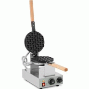 Royal Catering Bubble Waffle Maker - 1415 W - argenté inox 4250928651792 Royal Catering Bubble Waffle Maker - 1415 W - argenté inox 4250928651792