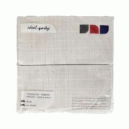 Serviettes porte-couverts Airlaid – Lot de 50, 40 x 40 cm, pochette en lin sable - beige textile 8000766256279 Serviettes porte-couverts Airlaid – Lot de 50, 40 x 40 cm, pochette en lin sable - beige textile 8000766256279