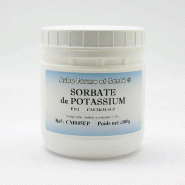 Sorbate de potassium E202 - Pot inviolable 250 g - 3662310010864