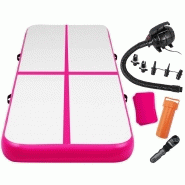 TAPIS DE GYMNASTIQUE GONFLABLE POMPE À AIR ET KIT DE RÉPARATION AIRTRACK TAPIS DE SOL PISTE DE YOGA 3X1 M ROSE 01_0000007 TAPIS DE GYMNASTIQUE GONFLABLE POMPE À AIR ET KIT DE RÉPARATION AIRTRACK TAPIS DE SOL PISTE DE YOGA 3X1 M ROSE 01_0000007