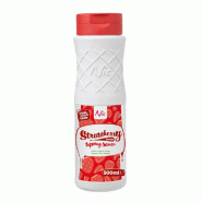 Topping sauce FRAISE - Carton de 6 bouteilles de 500 ml | NIC