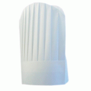Toque continental airlaid blanc H 31cm par 10