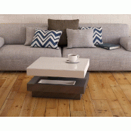 Alana Table basse carrée laquée Alana Table basse carrée laquée