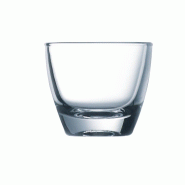 Arcoroc Verre à gin, verre à shot, stamper, 35ml, verre, transparent, 24 pièces - transparent verre ARC 00016