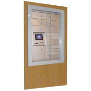 Automate consigne et dépôt en libre service à casiers, conçu pour recevoir des dépôts de billets, délivrer des colis, bons, devises ou commandes de monnaie - crc - caradonna