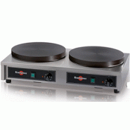 Crêpière électrique professionnelle 2 plaques - Diamètre 35 cm - Krampouz 2 x 3000 W Crêpière électrique professionnelle 2 plaques - Diamètre 35 cm - Krampouz 2 x 3000 W