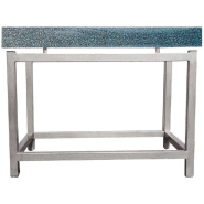 Ensemble marbre classe 0 en granit avec support à pieds réglables - 1000 x 630 mm - Référence LOT5660_0