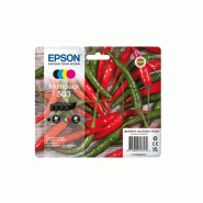 Epson 503 cartouche d'encre 4 pièce(s) Original Rendement standard Noir, Cyan, Magenta, Jaune