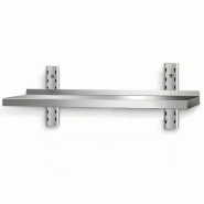 Etagères murales en inox 1 niveau Profondeur 400 mm - 1200_0