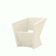 Fauteuil design in & out FAZ - crème