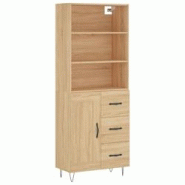 Helloshop26 - Buffet bahut commode armoire meuble de rangement organisateur cuisine salle de séjour salon haut sonoma 69,5 x 34 x 02_0034142 - 300021 Helloshop26 - Buffet bahut commode armoire meuble de rangement organisateur cuisine salle de séjour salon haut sonoma 69,5 x 34 x 02_0034142 - 300021