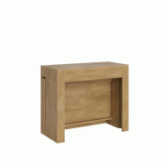 Itamoby Console extensible 90x42/302 cm Evolve Quercia Natura - marron 8050598301418