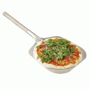 Pelle à pizza bords aiguisés 30,5x35x101cm aluminium