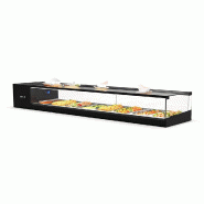 Vitrine réfrigérée Tapas LOGIC - 8 bacs GN 1/3 - VTLG8 | Sayl Barcelona - à droite (côté service)