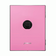 Coffre fort de Luxe avec panneau de porte rose et serrure électronique - PHOENIX SPECTRUM LS6001EP