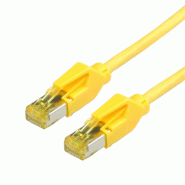 Cordon DRAKA Cat.6A (Classe EA) UC900 / HIROSE TM31, jaune, 20 m Cordon DRAKA Cat.6A (Classe EA) UC900 / HIROSE TM31, jaune, 20 m