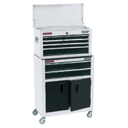 Draper tools armoire et coffre à outils combi 61,6x33x99,8 cm blanc 429544