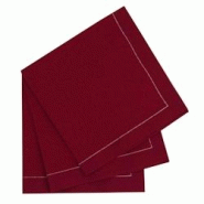 ECOLOMIQUE - 100 Pcs - Serviette cocktail coton rouge - 200 x 195 mm, Élégante et Pratique - ECO210SVCC20RD - rouge textile ECO210SVCC20RD ECOLOMIQUE - 100 Pcs - Serviette cocktail coton rouge - 200 x 195 mm, Élégante et Pratique - ECO210SVCC20RD - rouge textile ECO210SVCC20RD