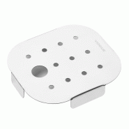 Égouttoir en acier inoxydable pour GN 1/6 - 126 x 113 x 17 mm - VOGUE - 5050984747229